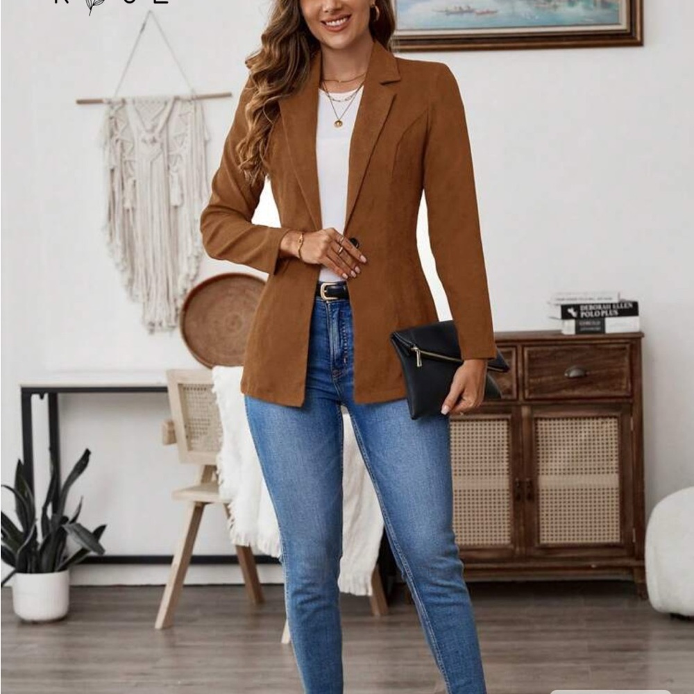 Brown cordoury jacket - Picture 2 of 4